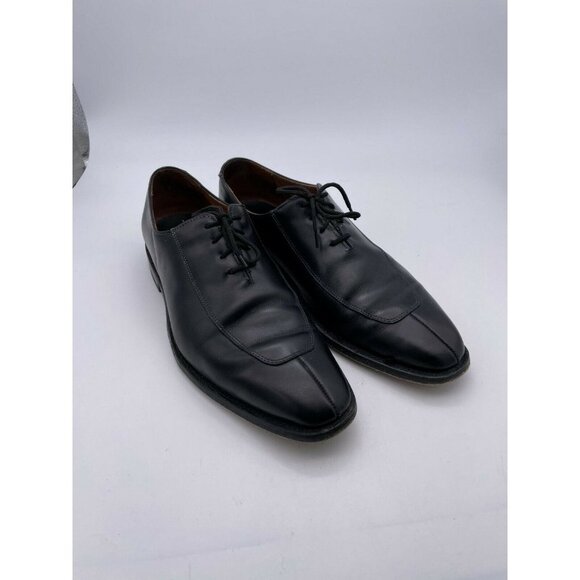 Allen Edmonds Men Berkeley Split Toe Oxford Dress Leather Shoes Black Size 9/10 main image 4